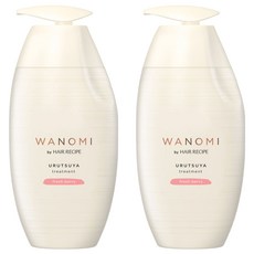 HAIR RECIPE 髮的食譜 米糠溫養修護護髮素 清新果香, 350ml, 2瓶