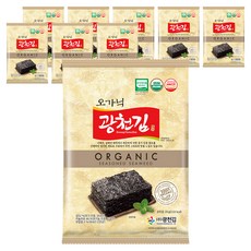 광천김 오가닉 광천김, 20g, 9개