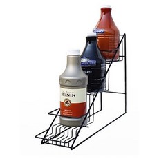 COFFEE BONI 3孔醬料分配器, 1個, 黑色