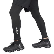 GROOVSTAR GRS Storm 刷毛冬季運動腿套, 2個, 黑色