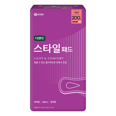 디펜드 여성용 스타일 패드 대용량, 18개입, 1개