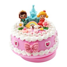 Momo Design 可愛公主音樂盒裝飾, 1個, 混合顏色