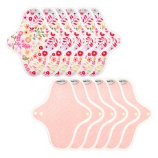 hannahpad 純棉衛生棉護墊6片 圖案C 1, 2組