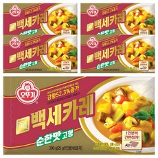 OTTOGI 不倒翁 原味咖哩塊, 200g, 5個