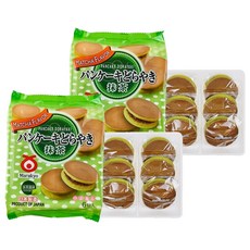 Marukyo 丸京 抹茶風味銅鑼燒, 310g, 2袋