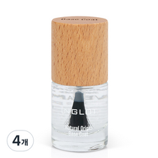 잉글롯 내추럴 오리진 네일 폴리쉬 베이스 코트, 4개, 8ml