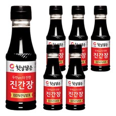 햇살담은 두번 달여 더 진한 진간장, 200ml, 6개