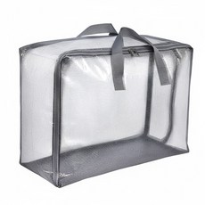 PVC棉被收納袋 棉被袋/防水收納袋/搬家袋 285g, 深灰色, 1個