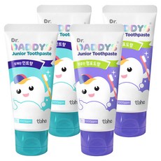 닥터데디스 튼튼치약 불소1000 민트향+청포도향, 60g, 2세트