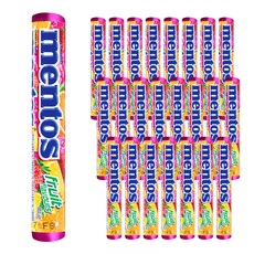 멘토스 후르츠맛 츄잉캔디, 37.5g, 24개