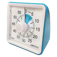 LAB&TOOLS Google計時器 靜音款, 藍色系, 1個