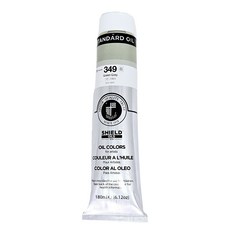 SHIELD 盾牌 標準油畫顏料 專家用 349 GREEN GREY, 180ml