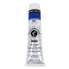 SHIELD 盾牌 標準油畫顏料 專家用 361 CERULEAN BLUE, 180ml