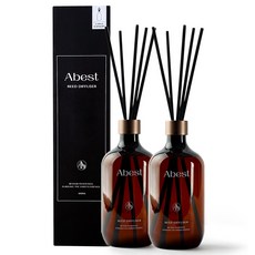 ABEST 室內擴香瓶, 2瓶, Bookstore, 500ml