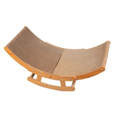 DING DONG PET 貓咪紙板搖擺吊床抓板器, 1個, 單色