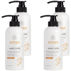 aMIDa 阿蜜達 胺基酸柔順王髮膜 深層滋養 適用於所有髮質, 360ml, 4瓶