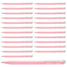 monAmi Triplus 原子筆 0.7mm, 24個, 粉彩粉紅色