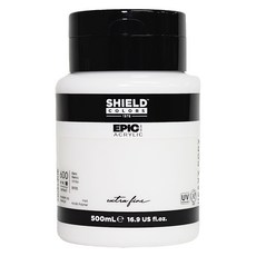 Shield Epic 丙烯酸漆 600 白色, 500ml, 1色