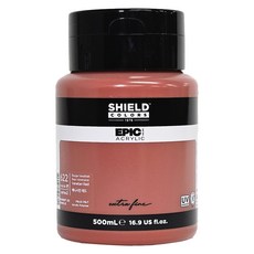 SHIELD 盾牌 Epic 壓克力顏料 622 威尼斯紅, 500ml, 1色