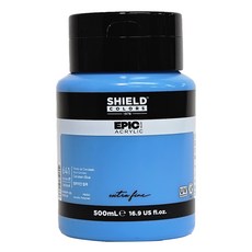SHIELD 盾牌 Epic 壓克力顏料 641 天藍色, 500ml, 1色