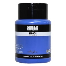 SHIELD 盾牌 EPIC 壓克力顏料 643 鈷藍色, 500ml, 1色