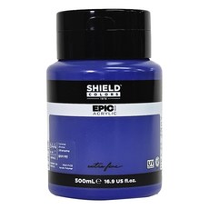 SHIELD 盾牌 Epic 壓克力顏料 644 群青, 500ml, 1色