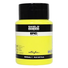 Shield Epic 丙烯酸漆 661 熒光黃, 500ml, 1色