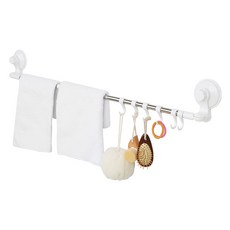 Saenghwalgongsik 180度旋轉毛巾架, 白色, 1個