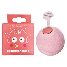 petgravity 引力叫叫球小鳥聲禮盒，寵物玩具, 粉色, 1個