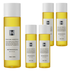 화이트센트 향기좋은 모이스처 마사지 바디오일 메트로섹슈얼, 120ml, 5개