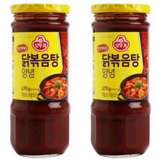 오뚜기 닭볶음탕 양념, 470g, 2개