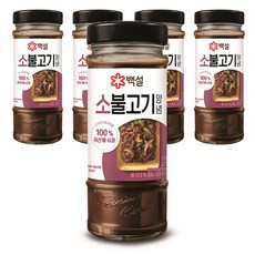 CJ BEKSUL 白雪 牛肉烤肉醬, 5個, 500g