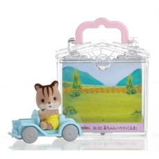 epoch森林家族 嬰兒小汽車提盒, 1入