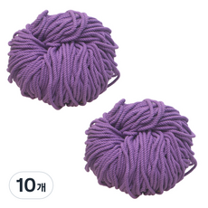 태광 마크라메 실 60합 4mm, 15 퍼플, 10개