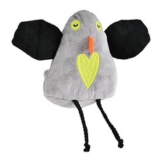 AmyCarol 玩偶 夜光響紙鳥樂園, 灰色, 1個