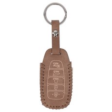 osiena 半豪華汽車鑰匙扣 鑰匙包, 米色, 現代 E 型