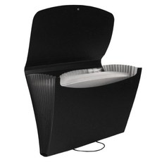 엉클킴 13분류 인덱스 아코디언 파일, 블랙, 1개