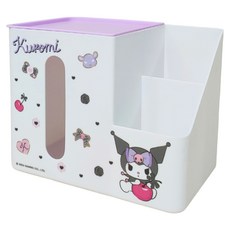 U-House 樺新 酷洛米面紙收納盒 SKU3011, 美味甜點 白色 + 紫色
