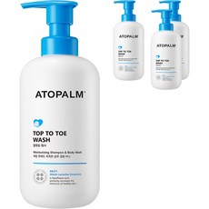 ATOPALM 愛多康 頭到腳清潔乳, 460毫升, 4個