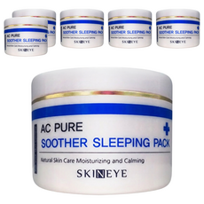 SKINEYE AC Pure舒緩晚安面膜, 120ml, 6罐