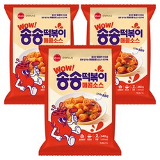 O taste 松松辣炒年糕 辣味醬, 340g, 3個