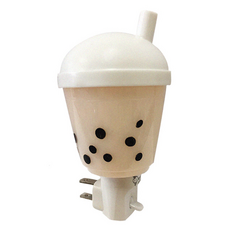 spirit 電精靈 手動LED小夜燈 珍珠奶茶造型 台灣製, 酷珍奶