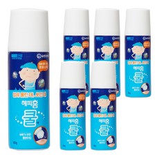 해피홈 쿨액 소독제, 80g, 6개