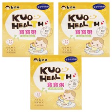 郭老師 寶寶粥 適合6個月以上寶寶食用 常溫保存 無防腐劑, 海菜吻仔魚, 300g, 3盒