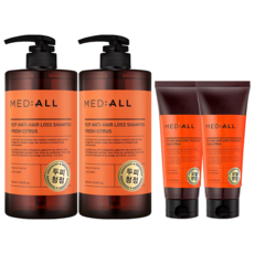MED ALL RCP強健髮根頭皮淨化洗髮精 清新柑橘香 100ml+護髮素 200ml, 2組