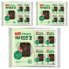 광천김 건강 더하기 짜지 않은 김, 4g, 48개