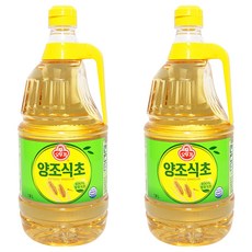 오뚜기 양조식초, 1.8L, 2개