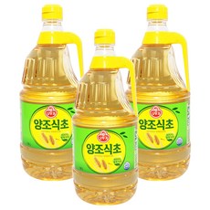 오뚜기 양조 식초, 1.8L, 3개