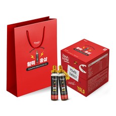 Funeat 韓國6年根紅蔘能量飲+購物袋, 16個, 20ml