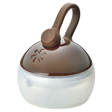 snow peak 雪諾必克 迷你戶外夜燈 燈籠花果 75 x 62mm 土壤2019 57g, 咖啡色